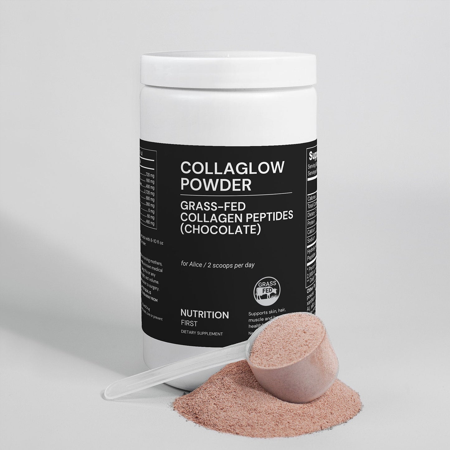Grass-Fed Collagen Peptides Powder (Chocolate)