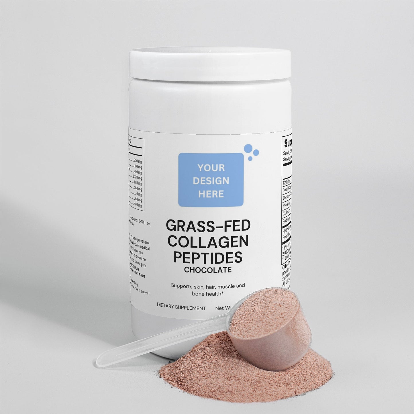Grass-Fed Collagen Peptides Powder (Chocolate)